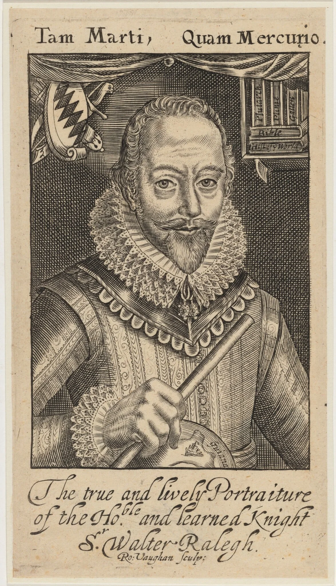 Sir Walter Raleigh, detail