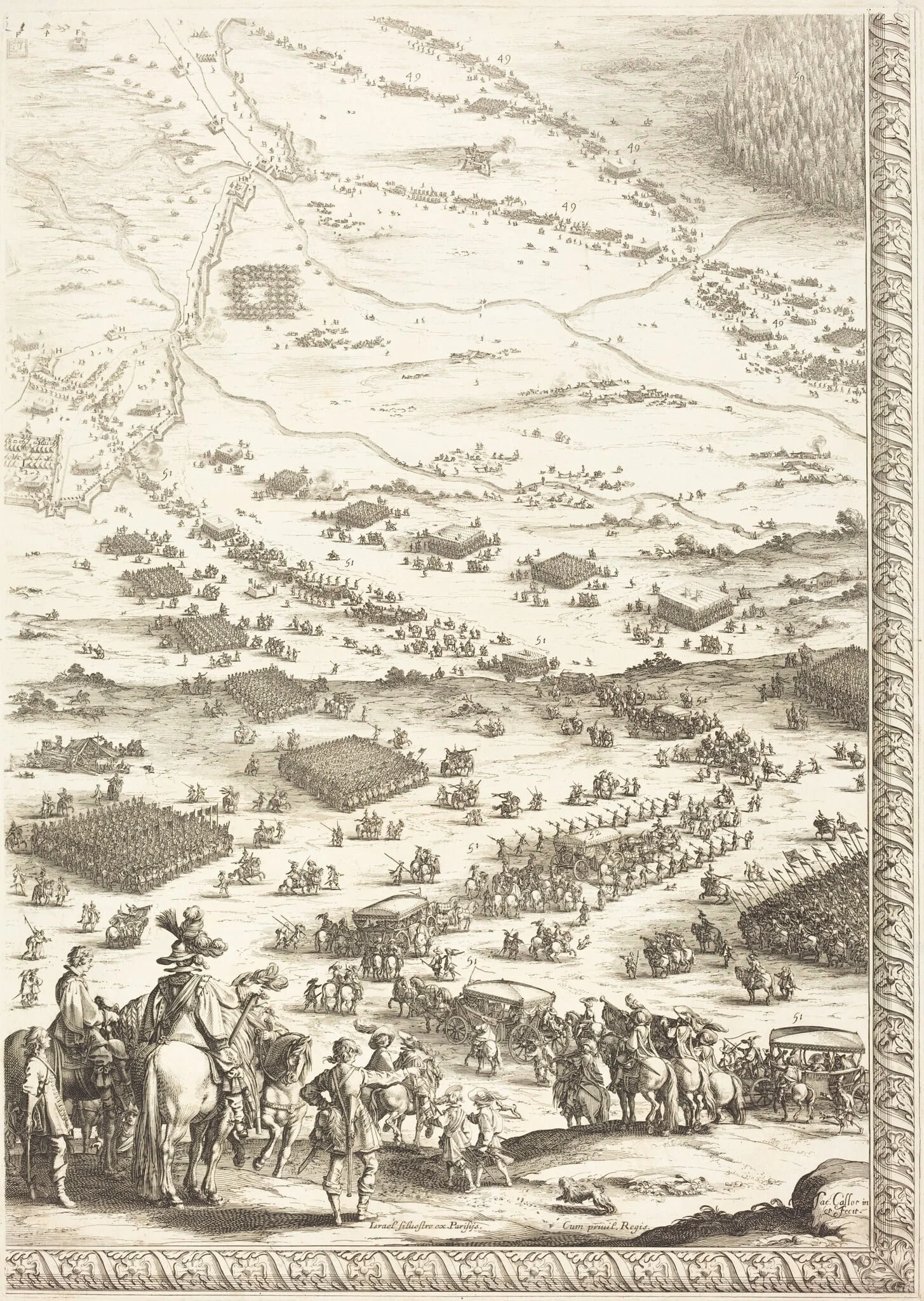 The Siege of Breda [plate 6 of 6], detail