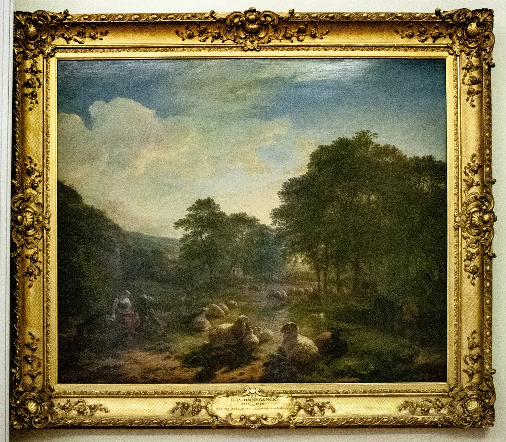 Een plek in de Ardennen, by Balthasar Paul Ommeganck, unspecified, 1816
