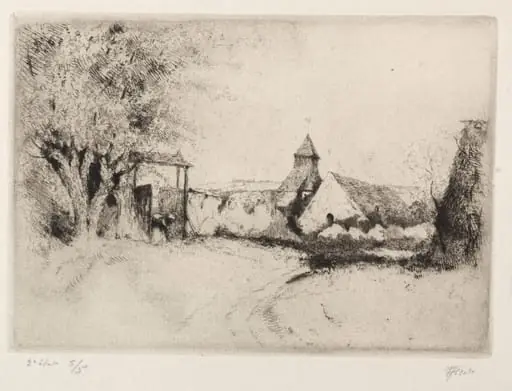 The Belfry by the Willows, by Tigrane Polat, 1900