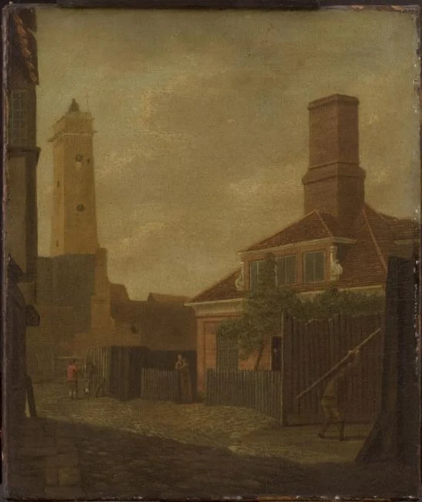 Street Scene, detail