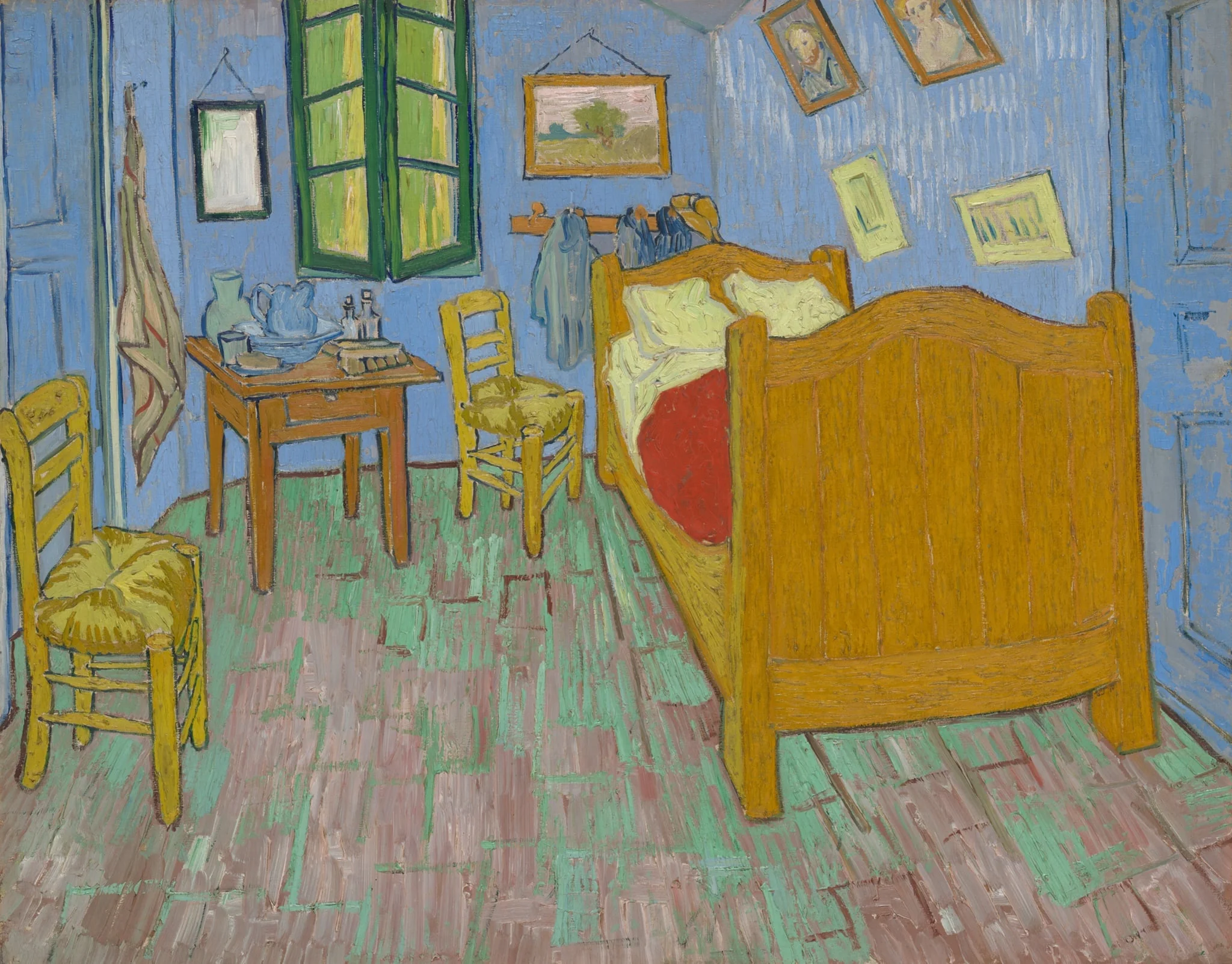 The Bedroom, detail