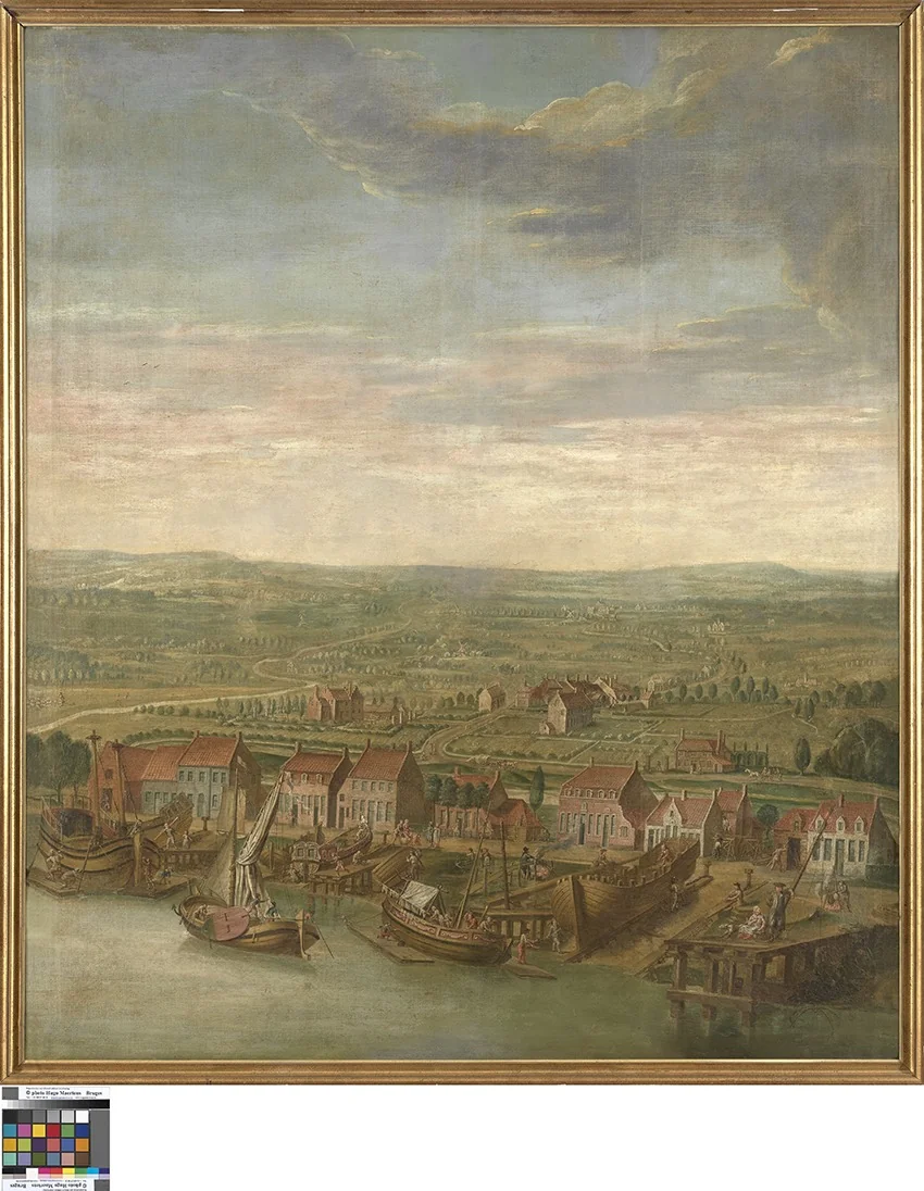 De Handelskom in Brugge, detail