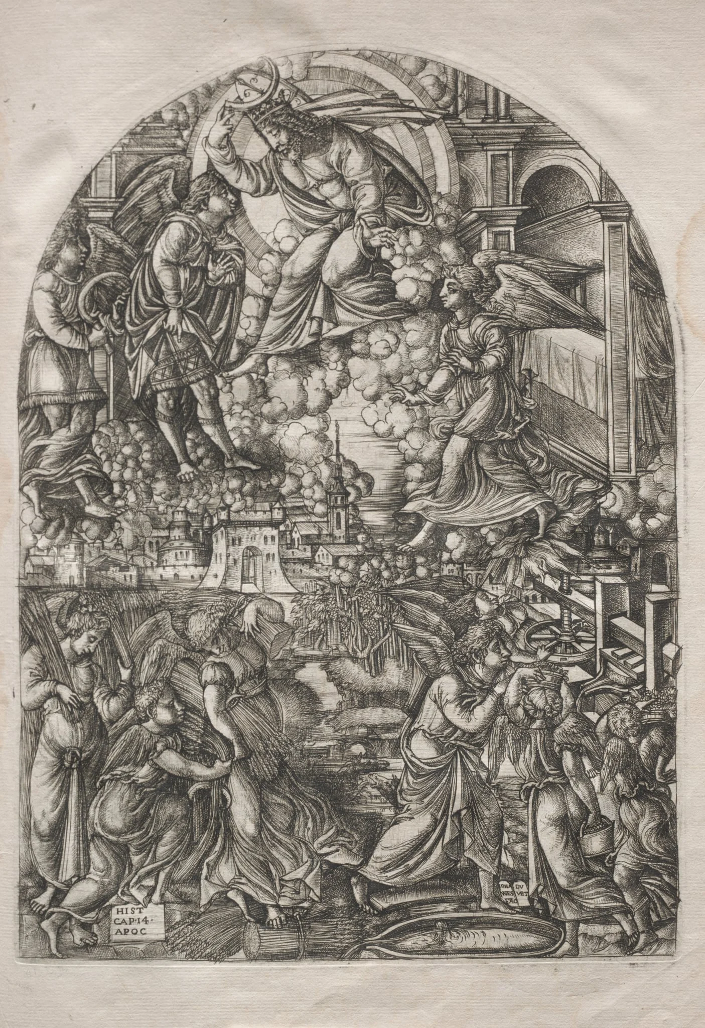 The Apocalypse: The Winepress of the Wrath of God, detail