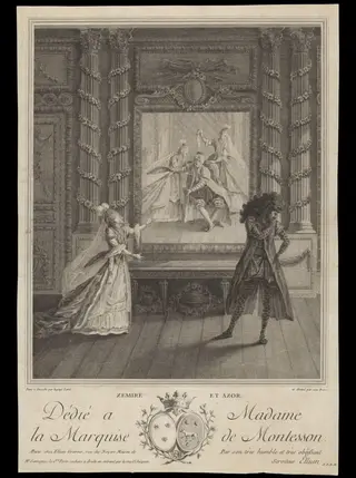 H Beard Print Collection, by Ingouf Lainé, 1750