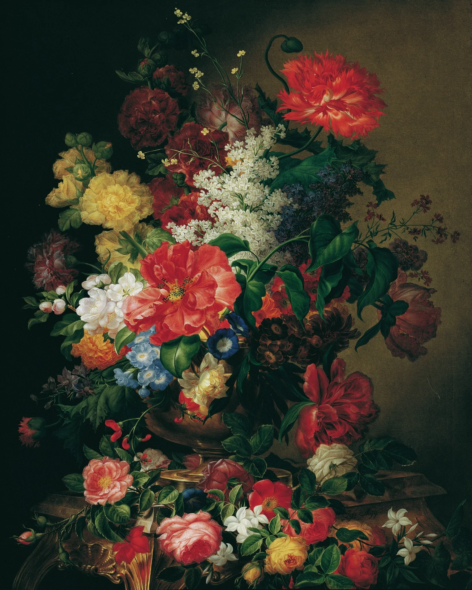 Blumenstück, detail