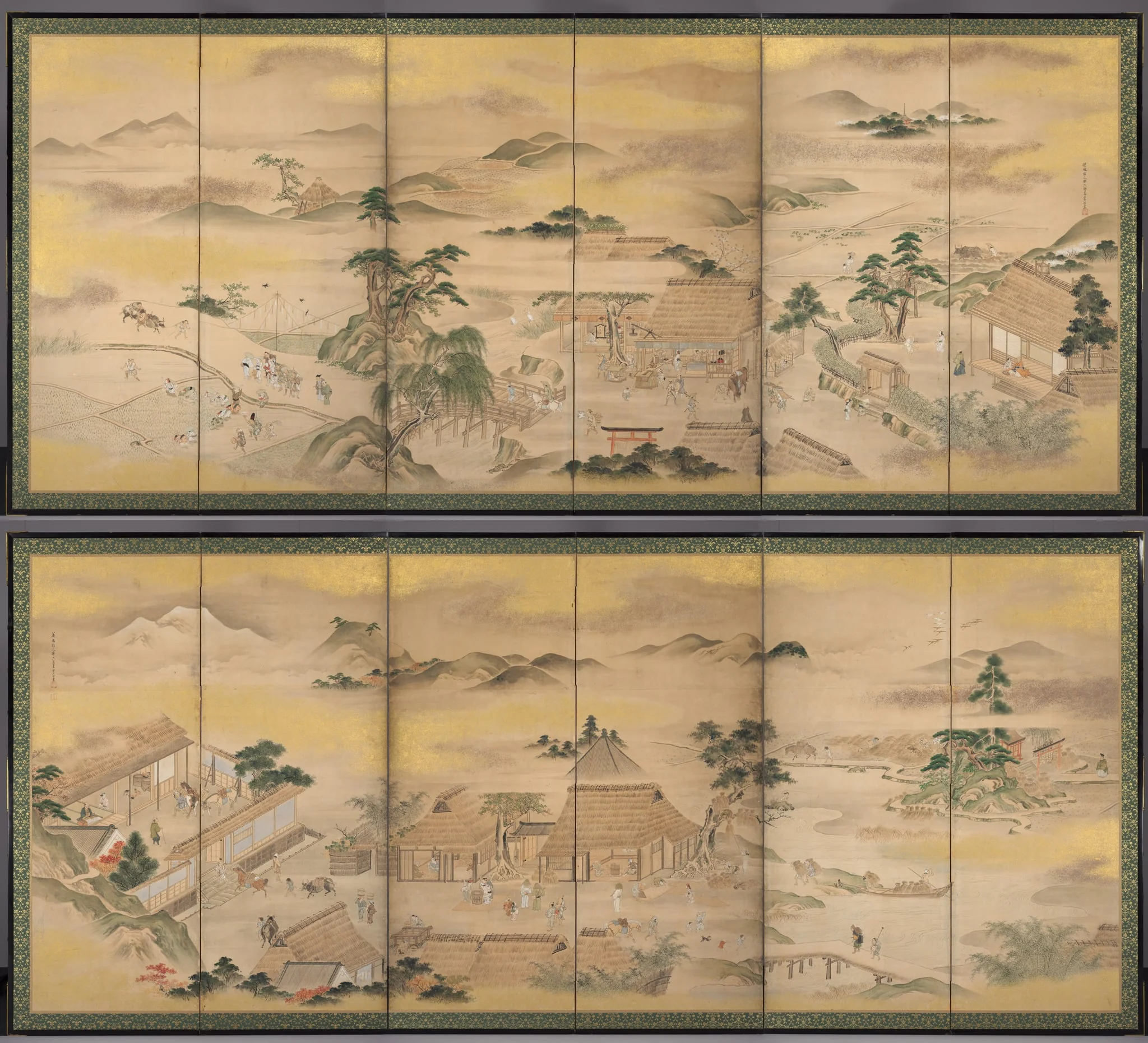 Spring and Autumn Farming, detail