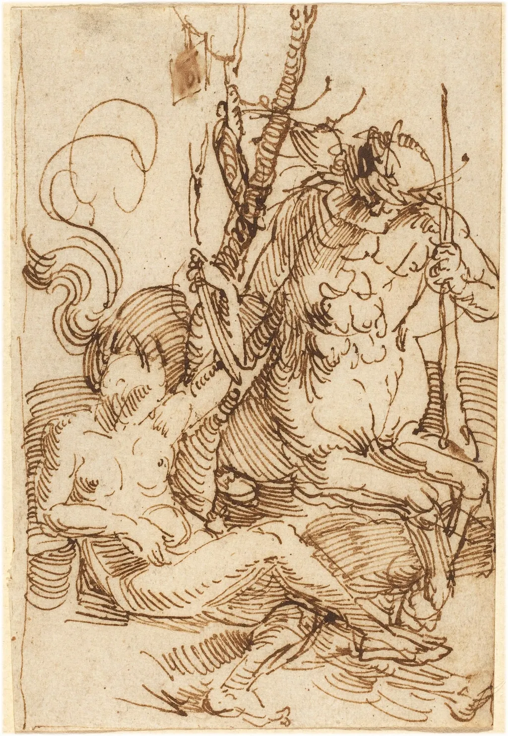 The Centaur Family, by Albrecht Dürer, ink, 1505