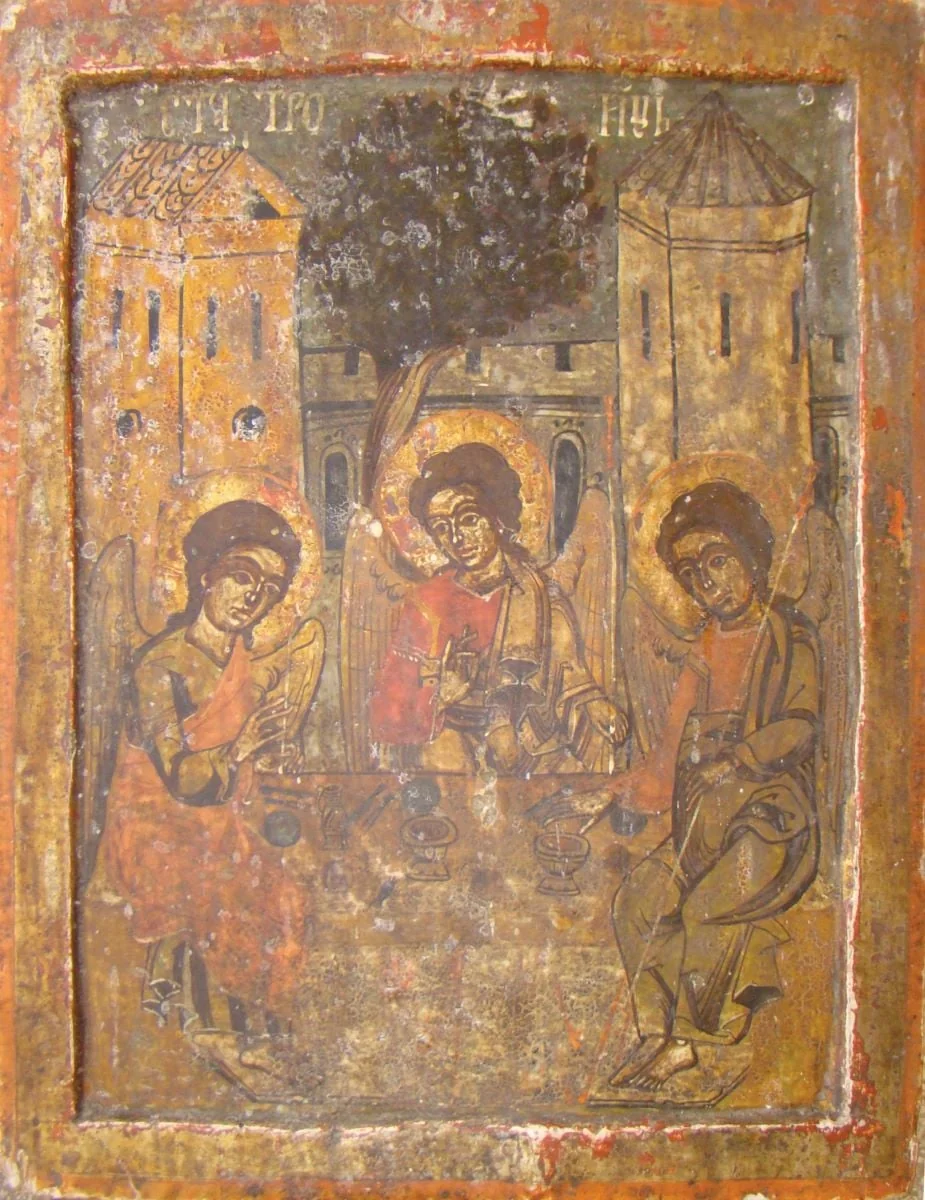 Cina de la Mamvri, detail