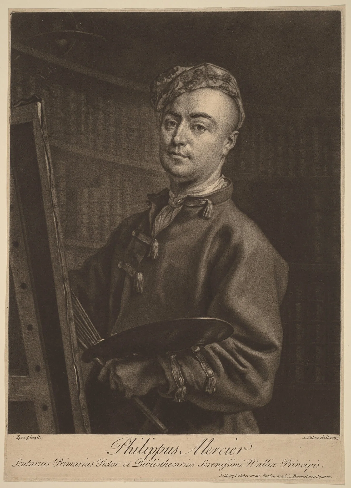Philip Mercier, detail