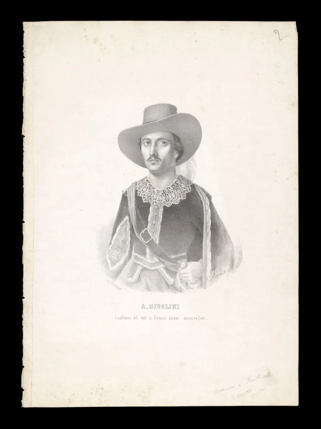 H Beard Print Collection, by Ballagny, 1851