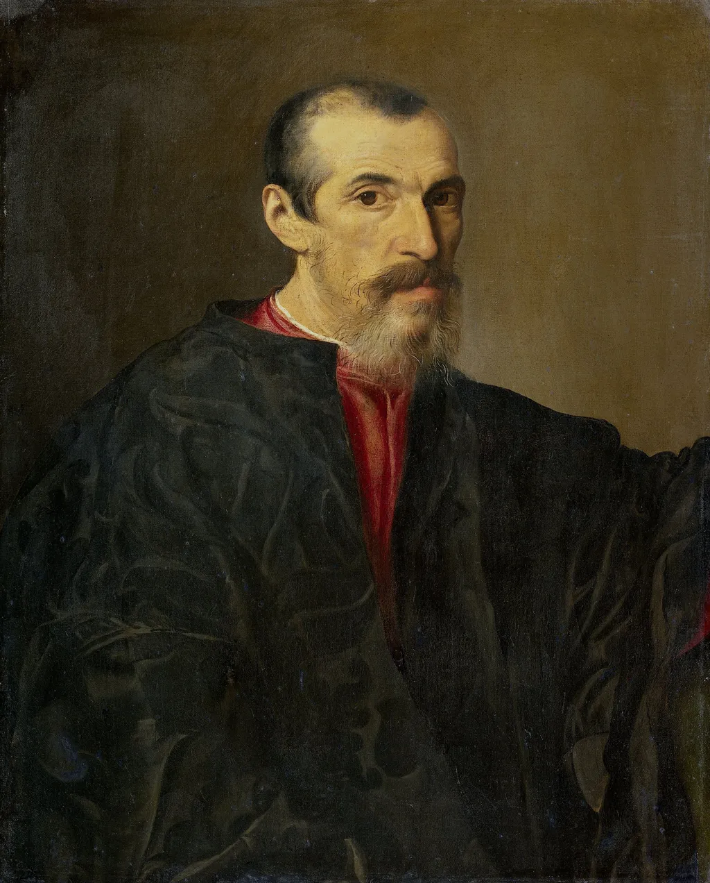 Portrait of a man in Brescia, by Giovanni Girolamo Savoldo, oil
