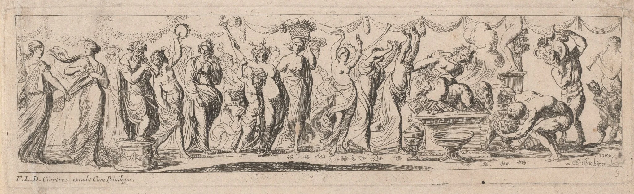 Sacrifice of a Satyr, detail