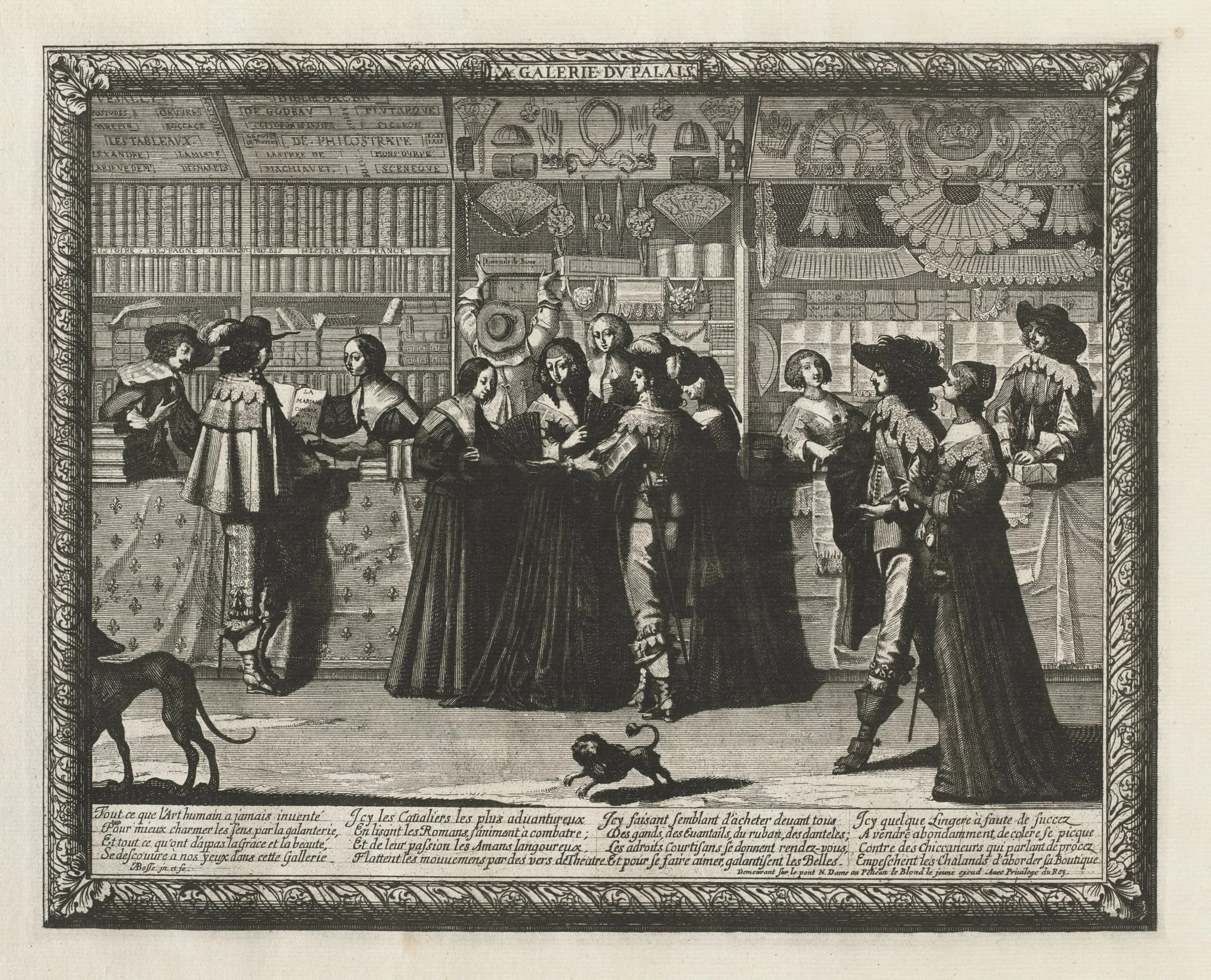 La Galerie du Paris, detail