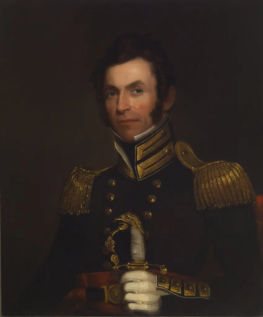 Portrait of Colonel Alexander Smith (1790-1858), by Alfred Jacob Miller, oil, 1833