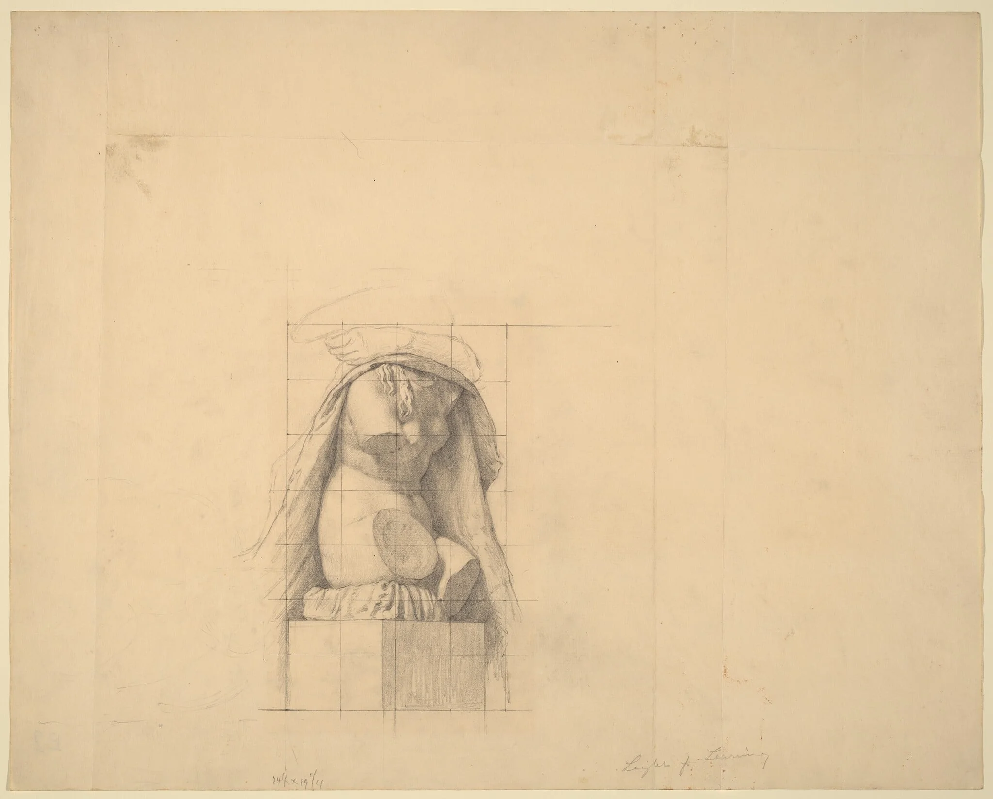 Study of a Plaster Torso, detail