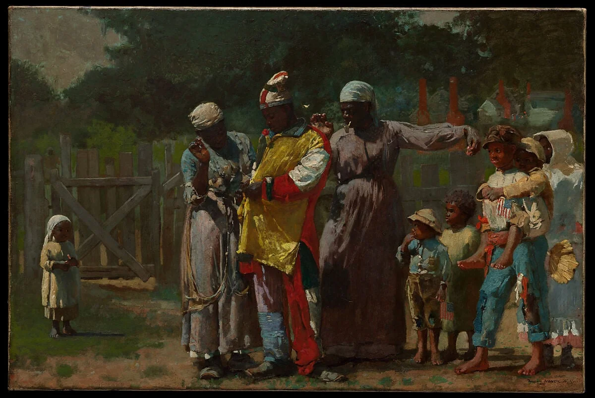 Dressing for the Carnival, detail
