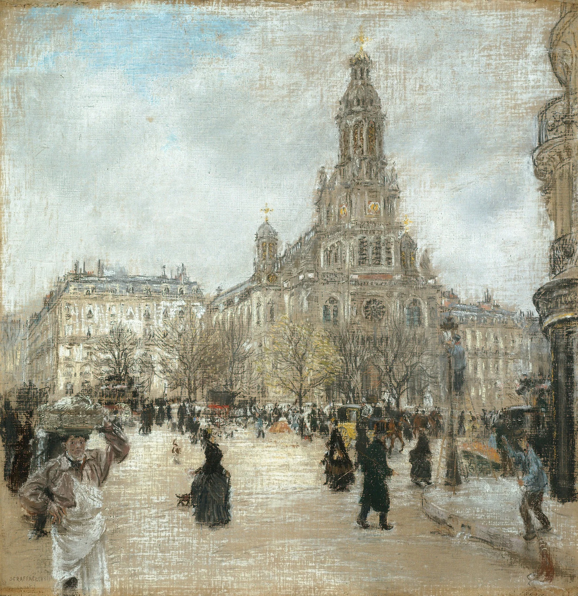 Place de la Trinité, Paris, detail