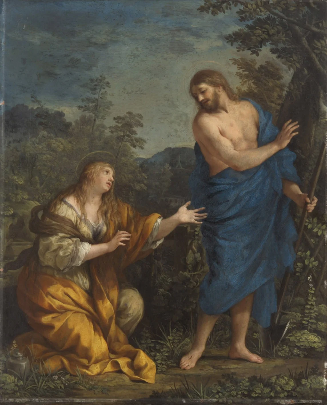 Noli me tangere, detail