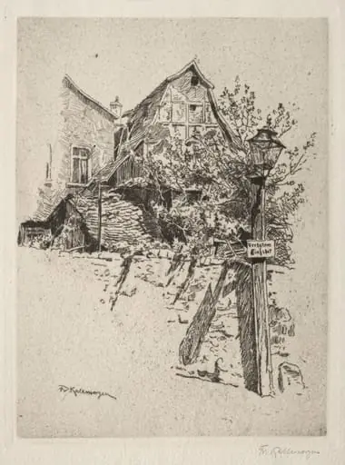 Verlorener Winkel, by Friedrich Kallmorgan, 1900