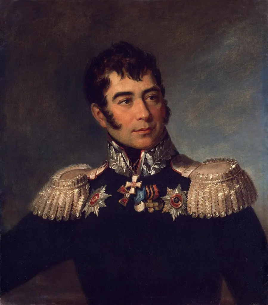 Portrait of Ivan D. Ilovaisky (1766 - after 1827) (4th), by George Dawe, oil, 1824