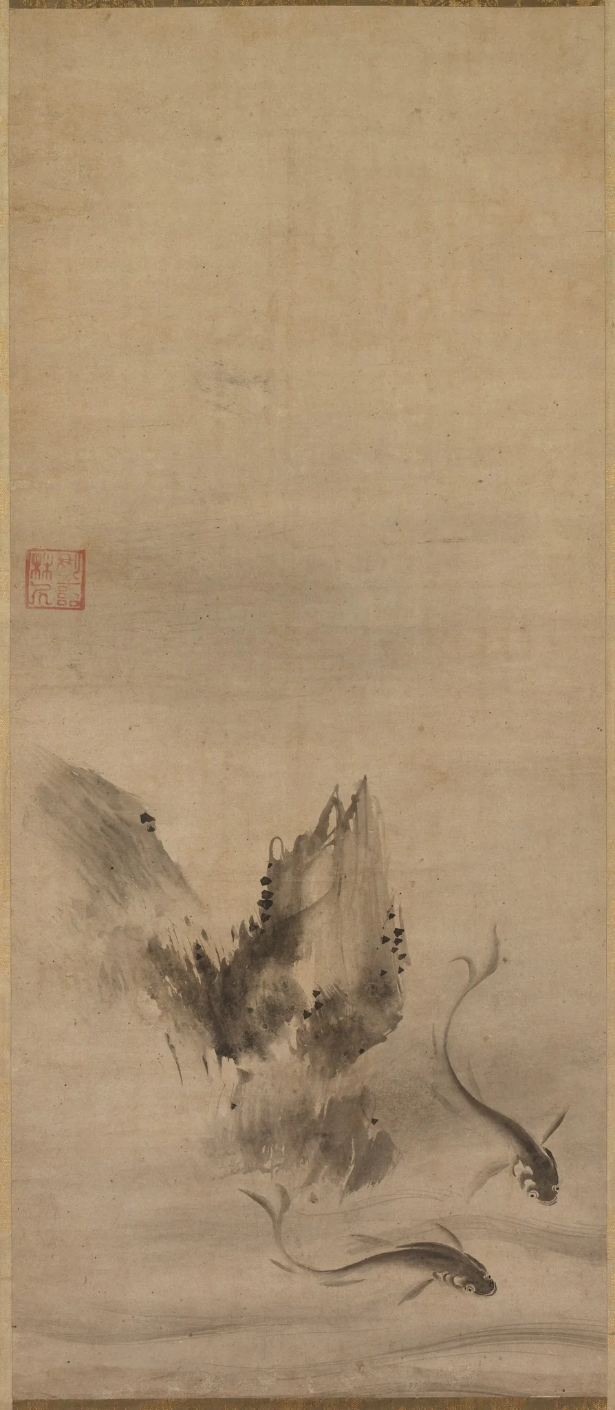 Fish and Rock; Fish and Seaweed, detail