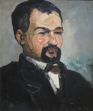 L'Oncle Dominique, by Paul Cézanne, oil, 1866