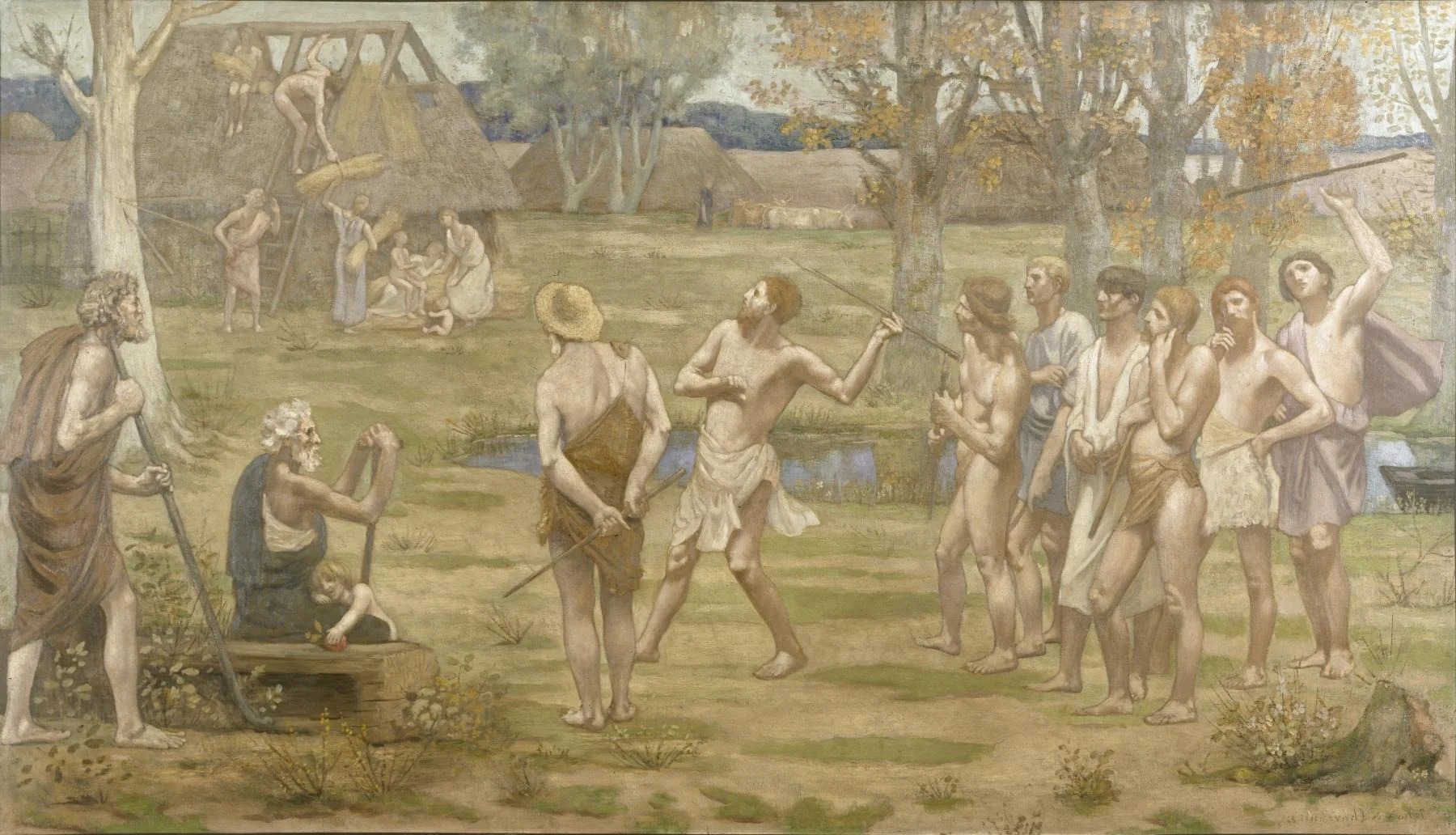 Ludus Pro Patria, detail