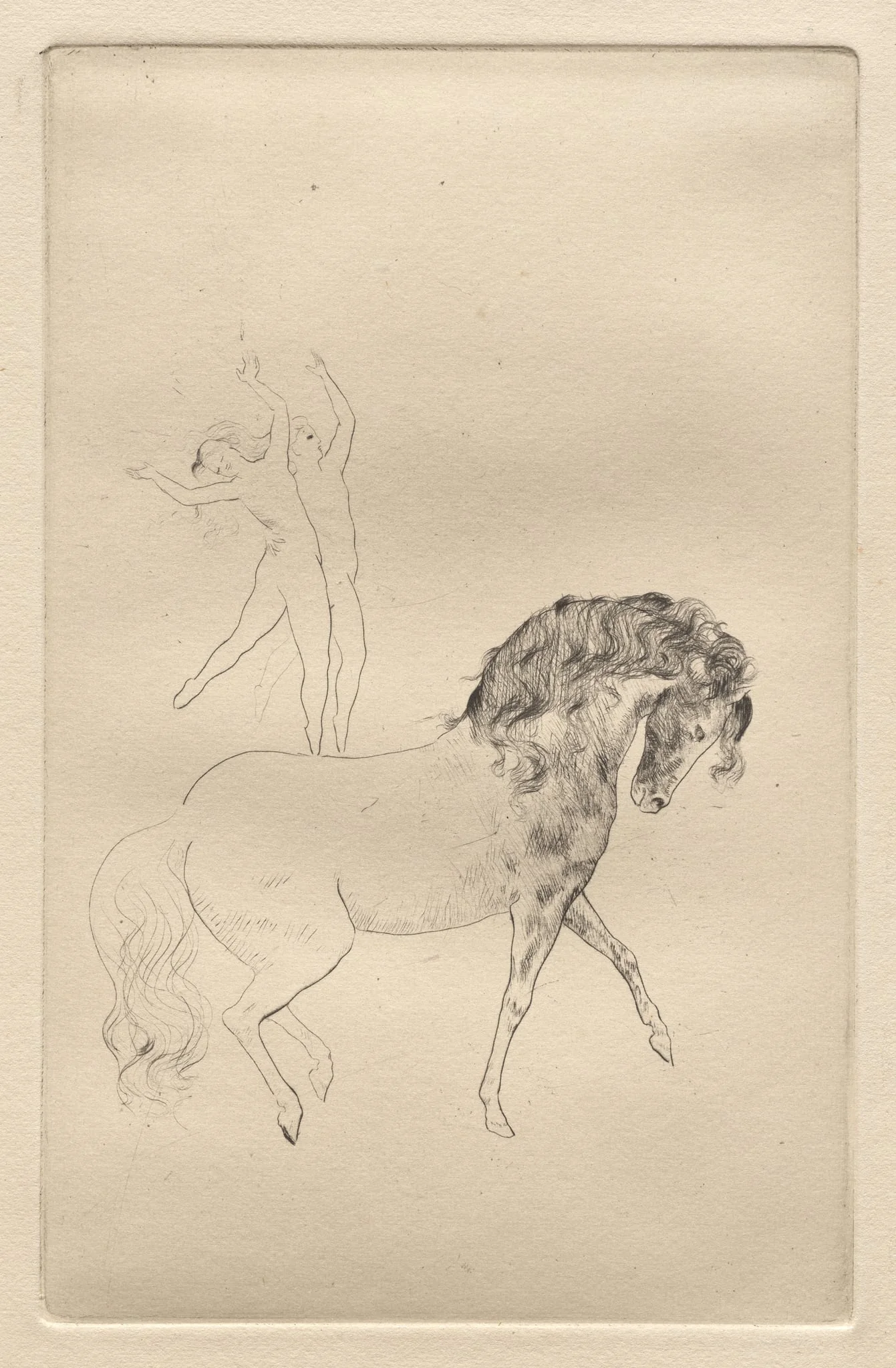 At the Circus, detail