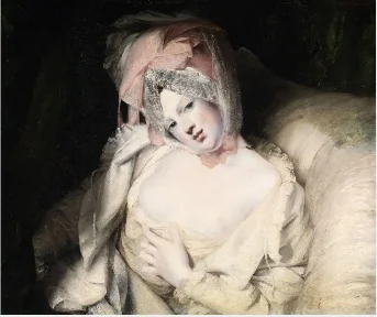 Sylvia, a Courtesan, detail