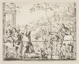 The Martyrdom of St. James and St. Christopher, by Giovanni David, 1776