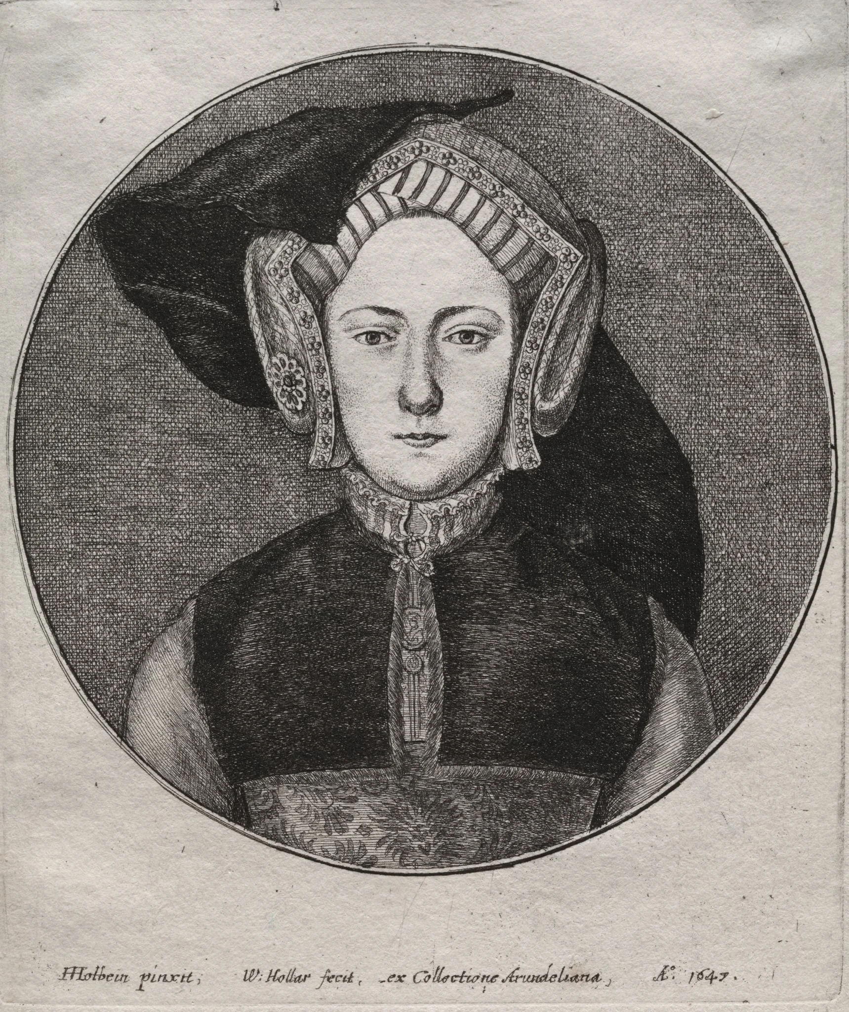 Catherine of Aragon, detail