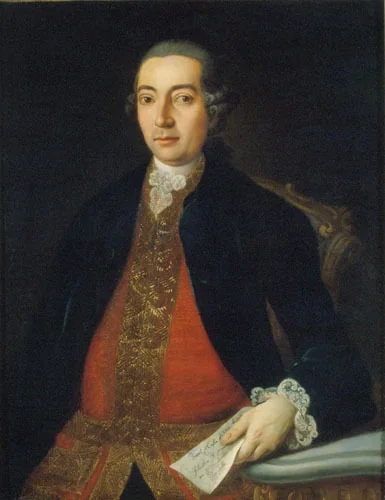 Portrait of a Male Member of the Szalay Family, detail