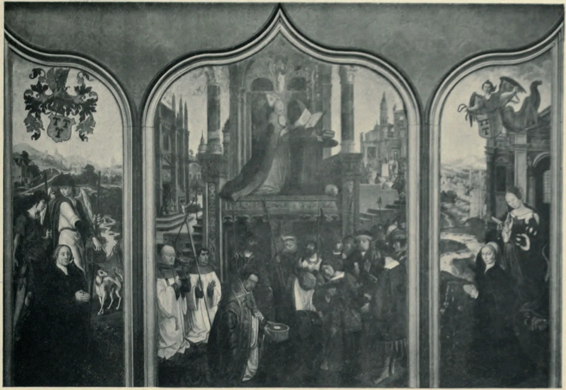 Van Riebeke-Parmentier triptych, detail