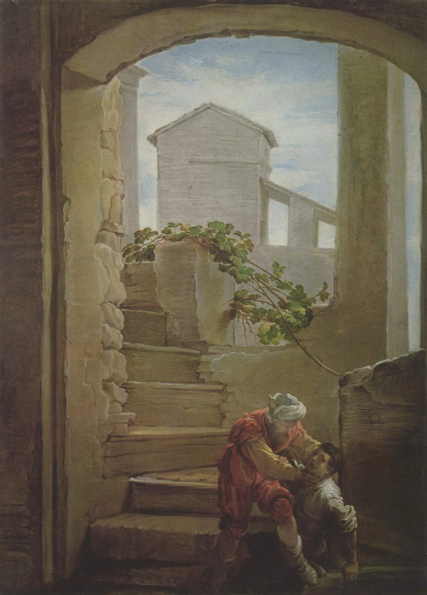 Parable of the Wicked Servant, detail