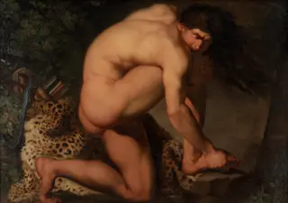 The Wounded Philoctetes, by Nicolai Abildgaard, oil, 1775