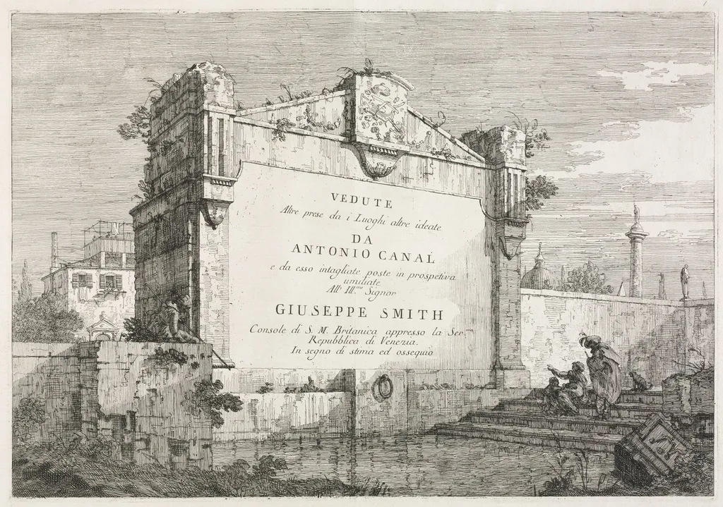 Views, by Canaletto, 1740