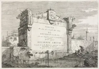 Views, by Canaletto, 1740