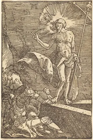 The Resurrection, by Albrecht Altdorfer, ink, 1513