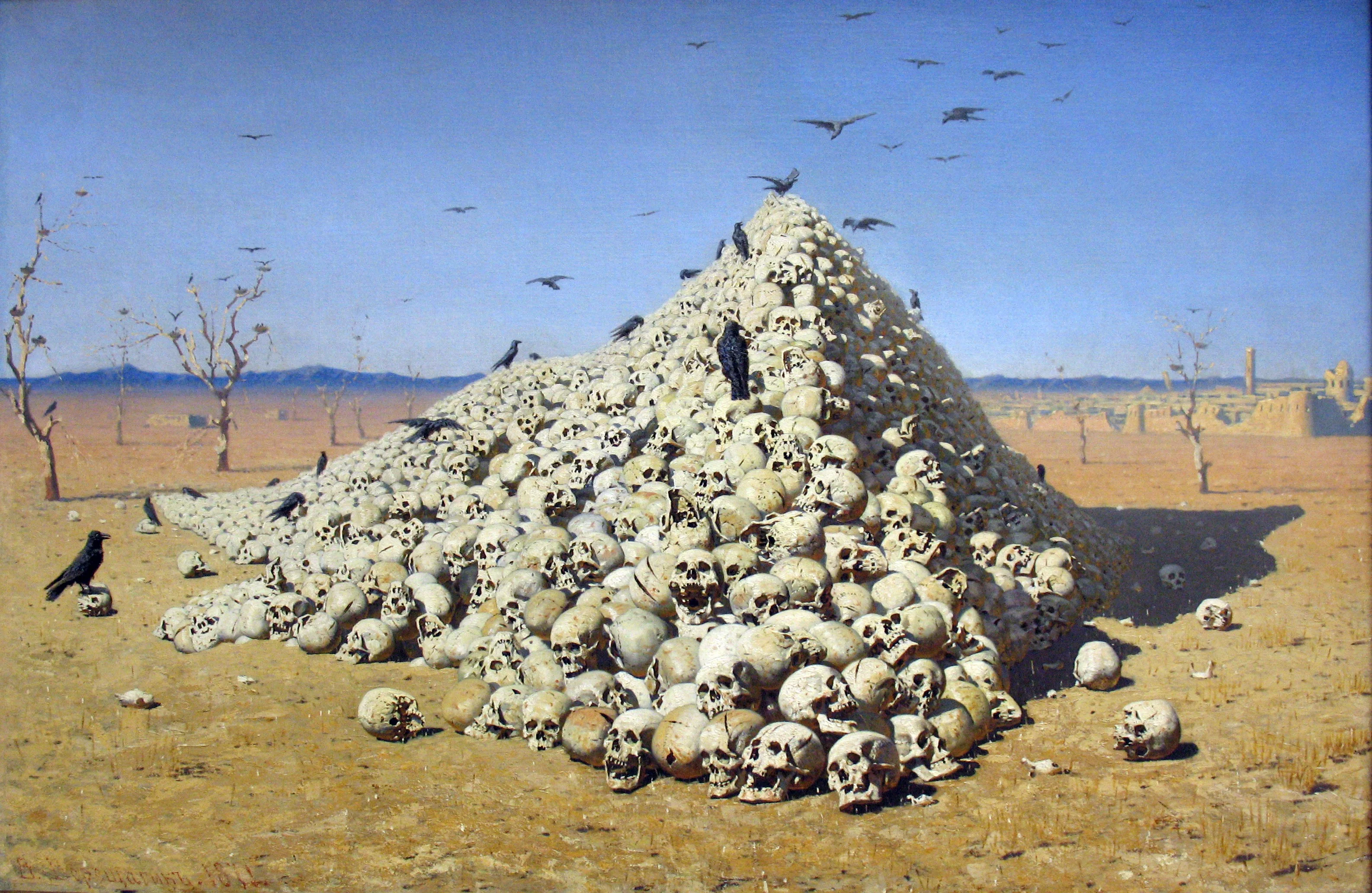 The Apotheosis of War, detail