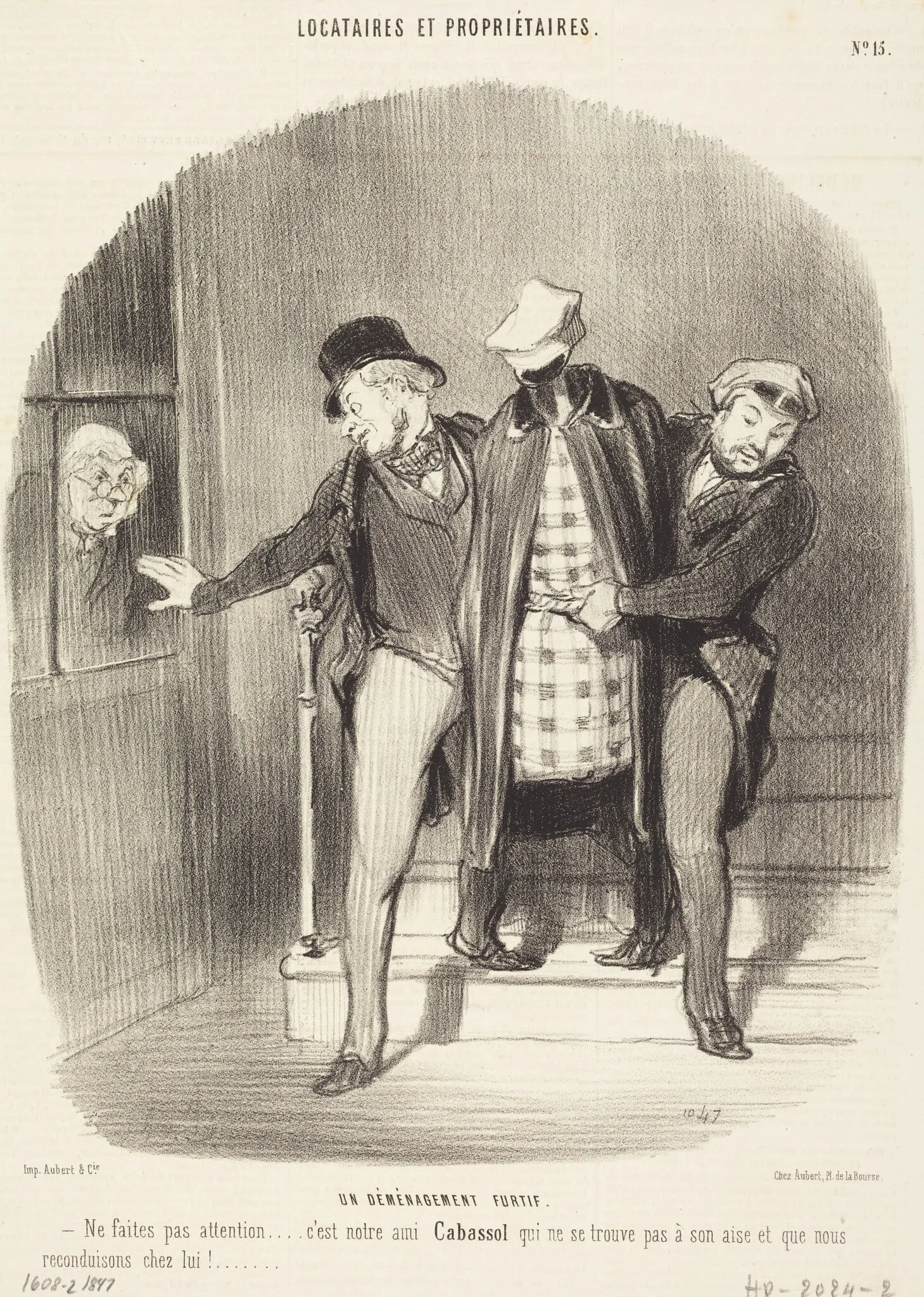 Un Déménagement furtif, detail