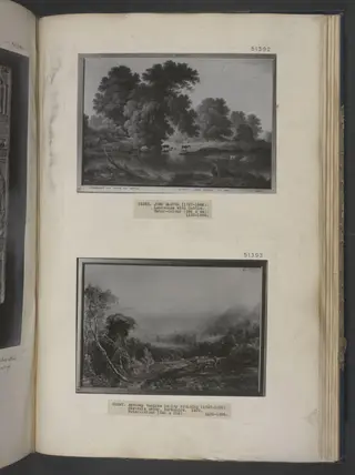 Rievaulx Abbey, Yorkshire, by Anthony Fielding, watercolor, 1839
