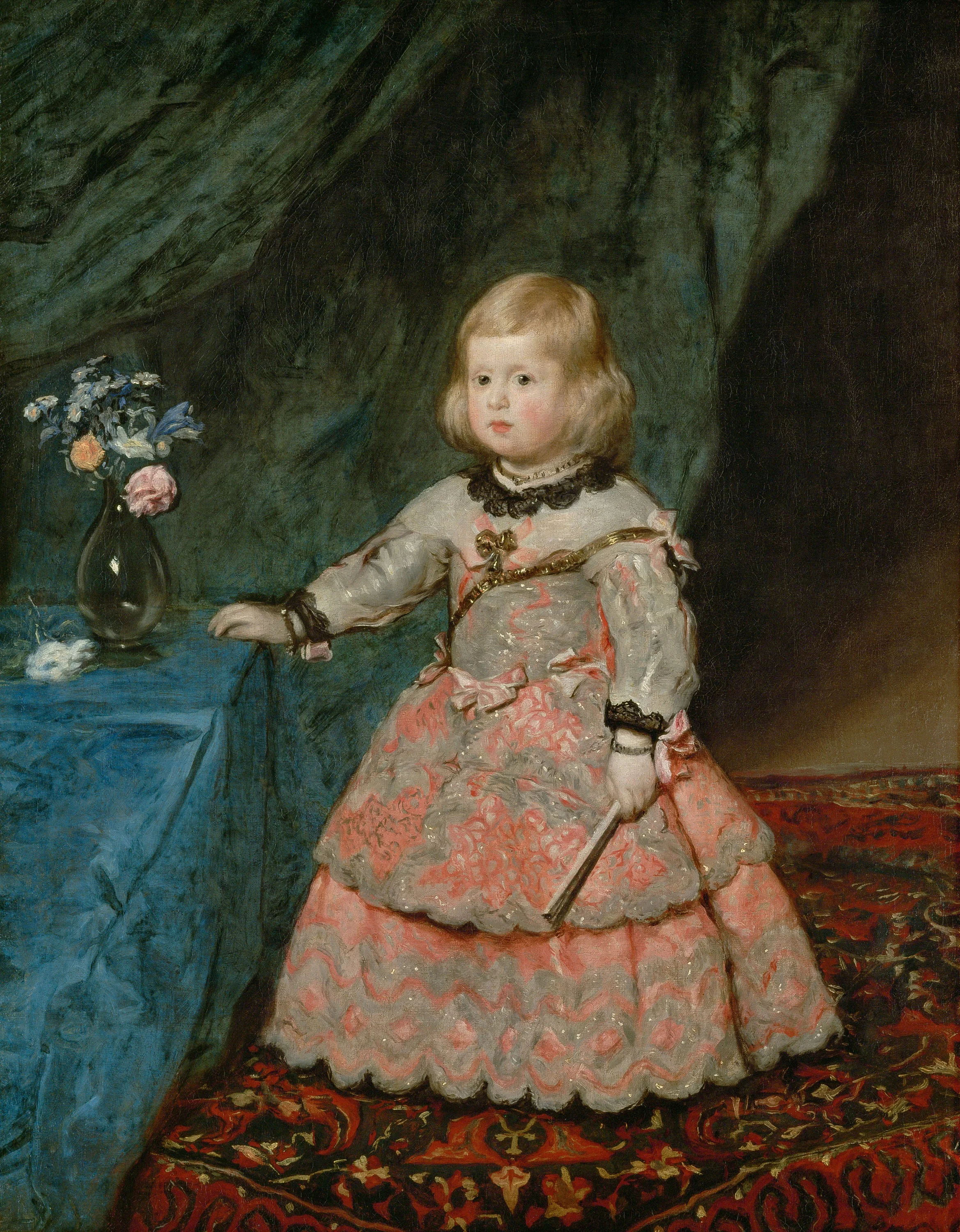 Infanta Margarita Teresa, detail