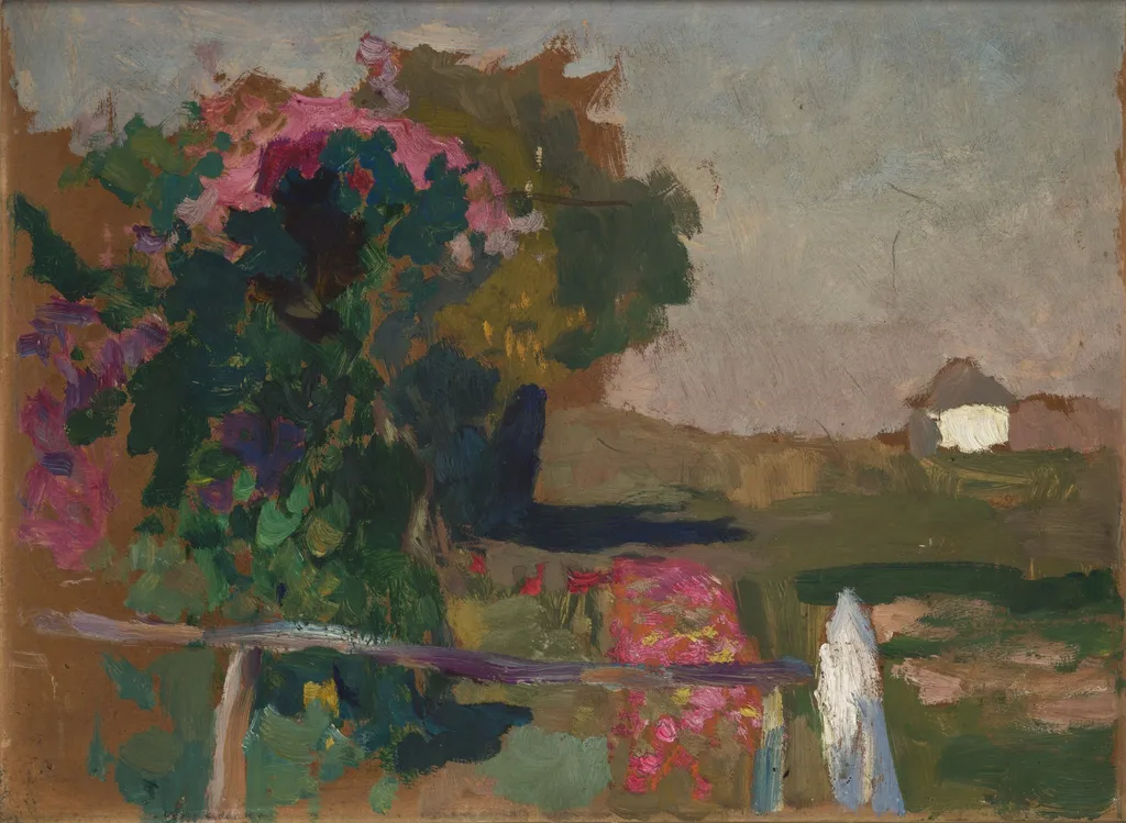 Ukrainian Theme, by Jan Stanisławski, unspecified, 1906