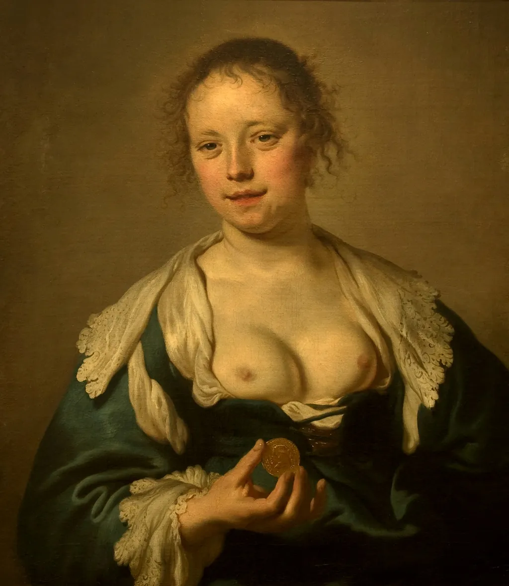 Courtesan by Jacob Adriaensz. Backer, Museu Nacional de Arte Antiga, by Jacob Adriaensz Backer, oil, 1630
