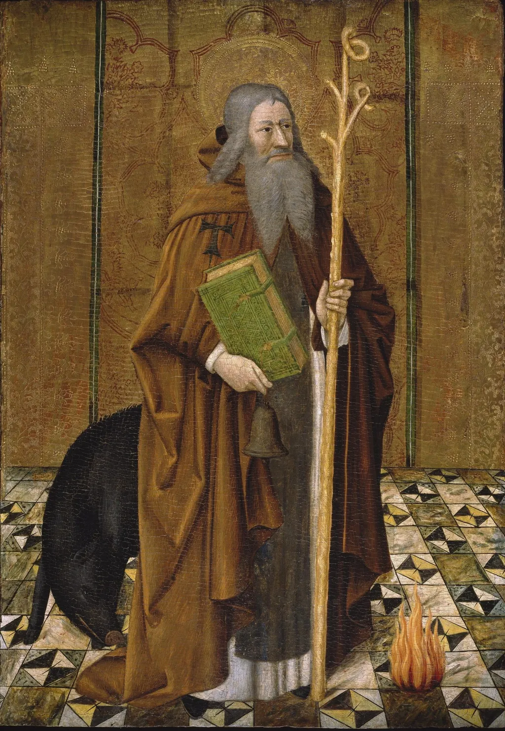Saint Anthony Abbot, by Juan Rexach, unspecified, 1450