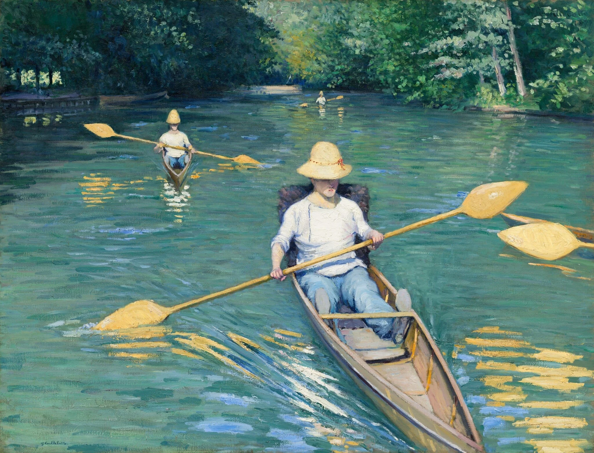 Skiffs, detail