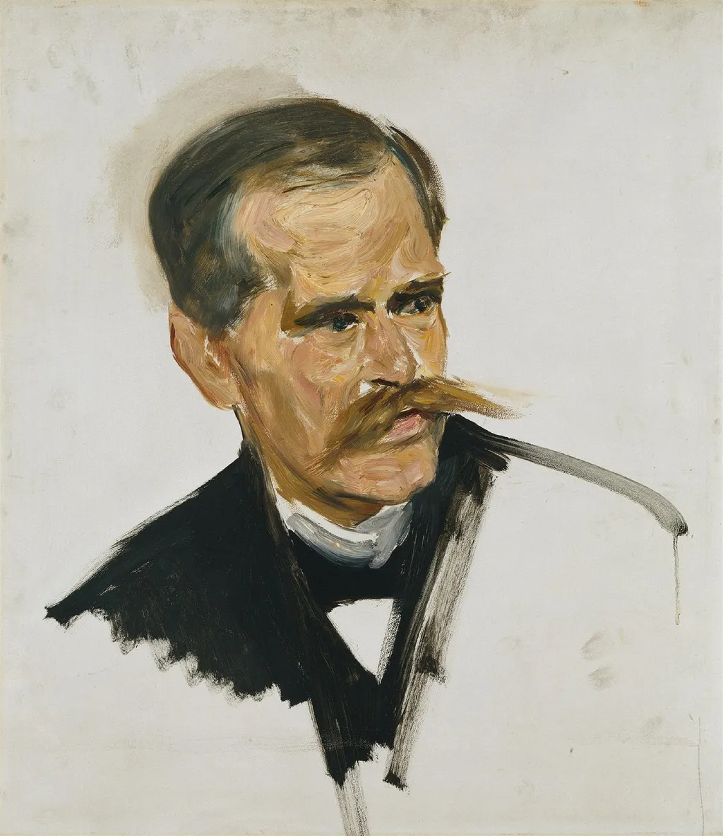 Professor Eduard Zacharias, by Max Liebermann, oil, 1905