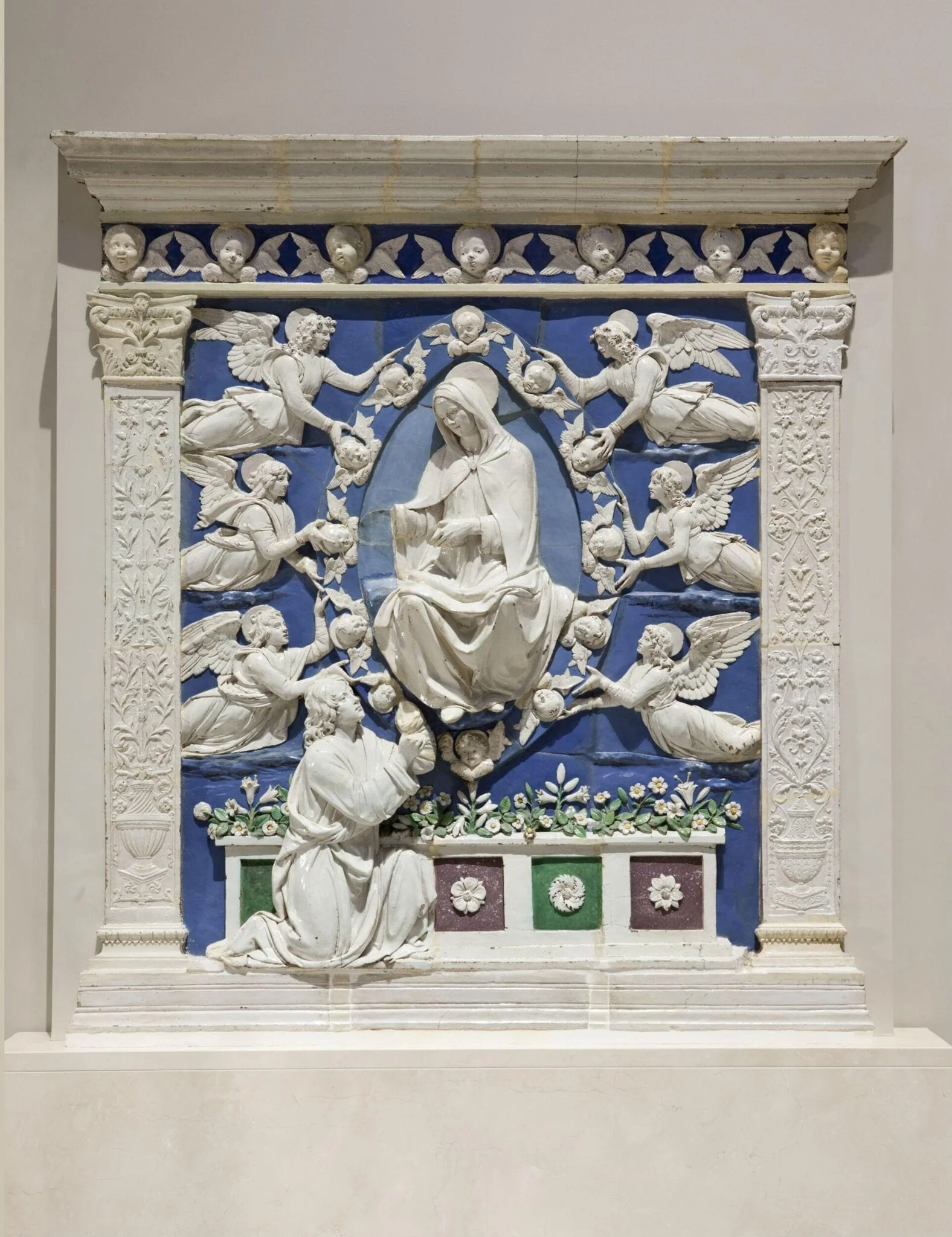 The Assumption of the Virgin, detail