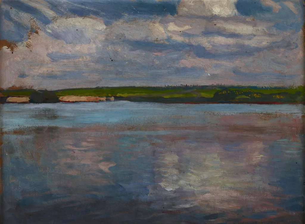 Water in the Sun, by Jan Stanisławski, unspecified, 1902